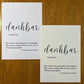christliches Poster - dankbar mit Bibelvers aus dem 1. Thessalonicher