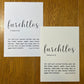 christliches Poster - furchtlos mit einem Bibelvers aus Josua